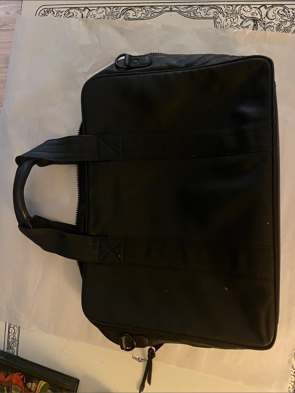 Women's Black Laptop Case Tote - Sleek Professional Carry